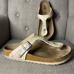 Birkenstock Shoes Rare Birkenstock Gizeh Birkoflor Vegan - Main Image